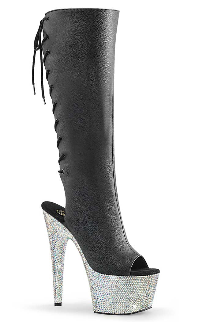 Silver hotsell boots 2018