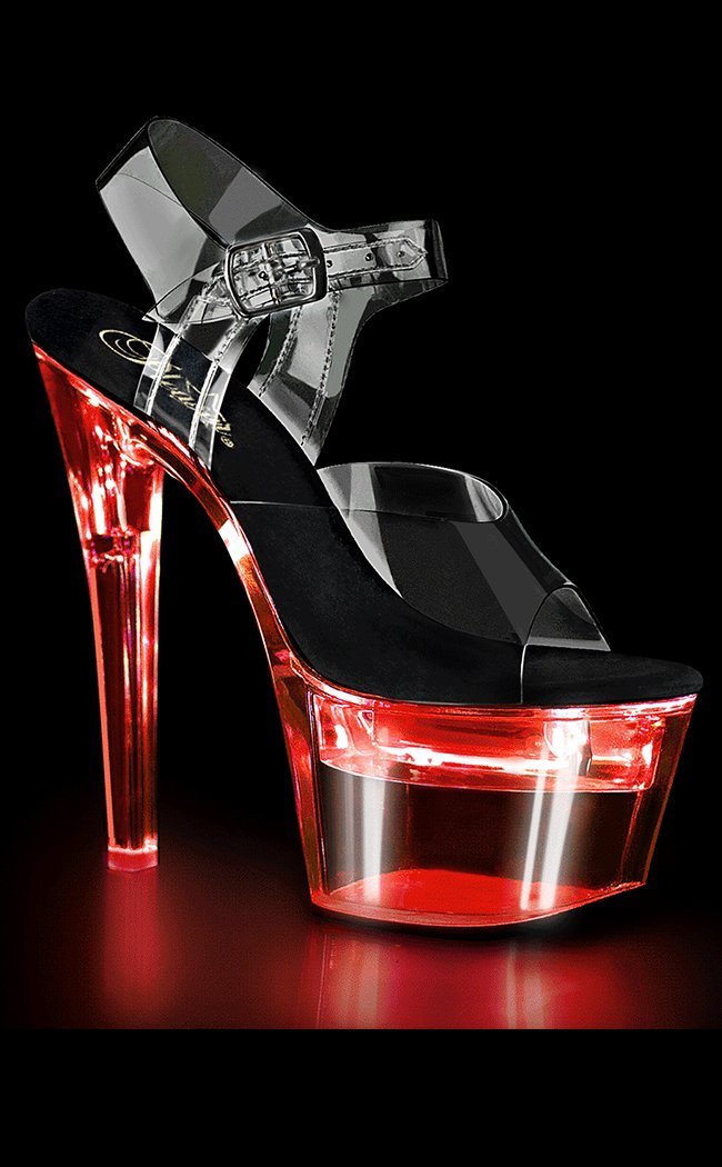 Light up platform heels best sale