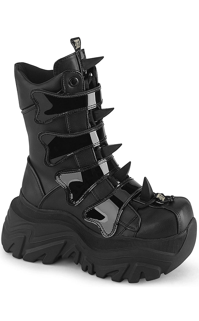 Demonia spiked boots best sale