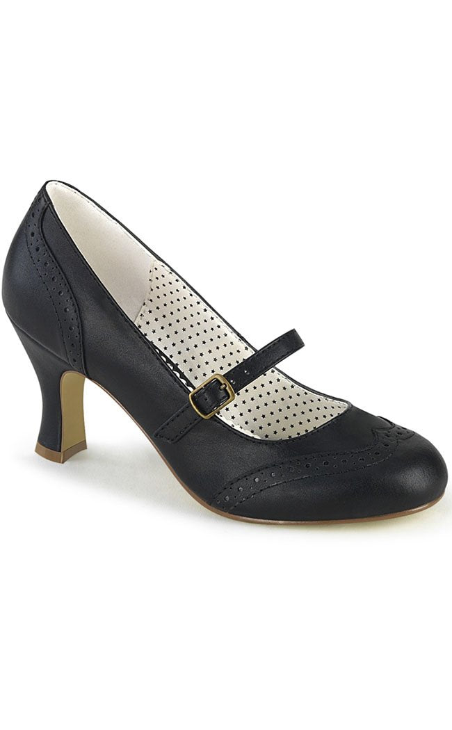 Black pin up shoes best sale