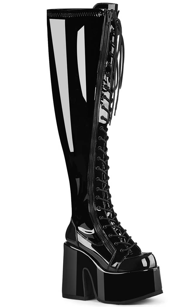 Black thigh high boots hot sale australia