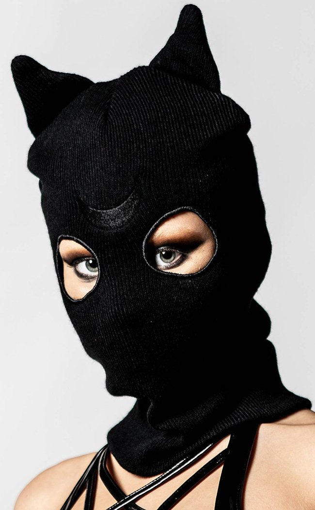 Kitty Ears Balaclava Ski Mask – Subkultures