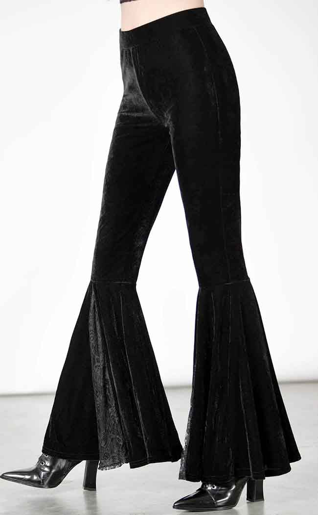 Marisol Velvet Bell Bottoms, Killstar Australia