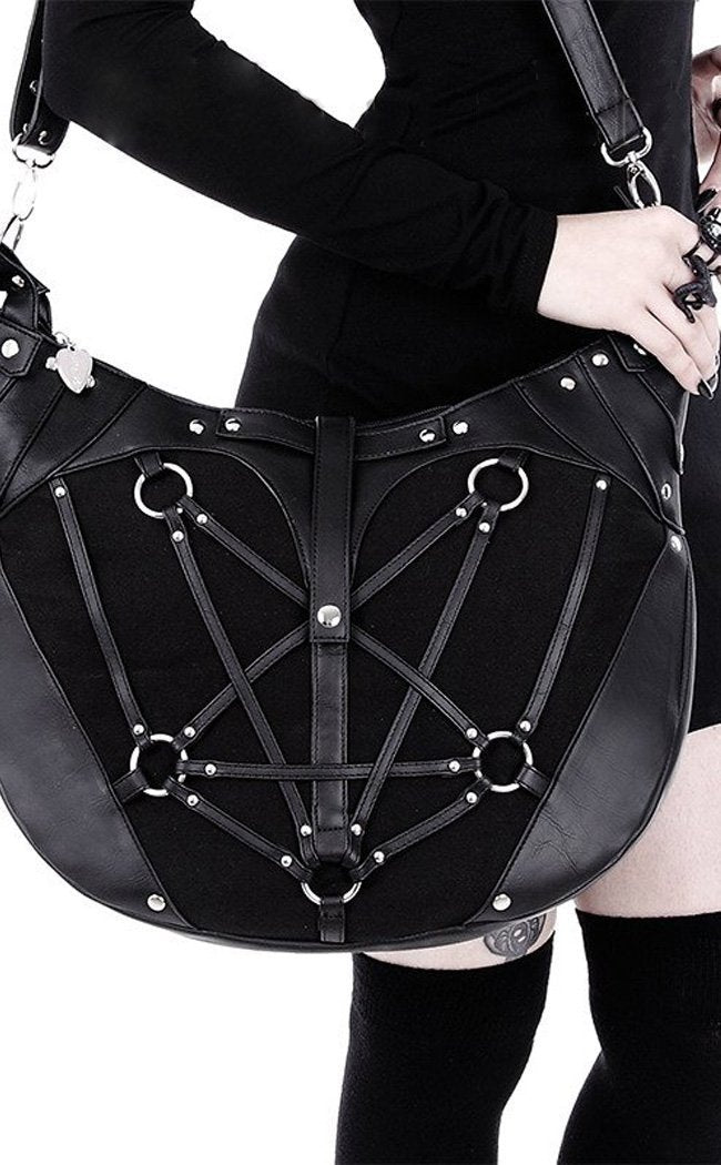 Pentagram Harness Hobo Bag  Restyle Gothic Handbags & Wallets