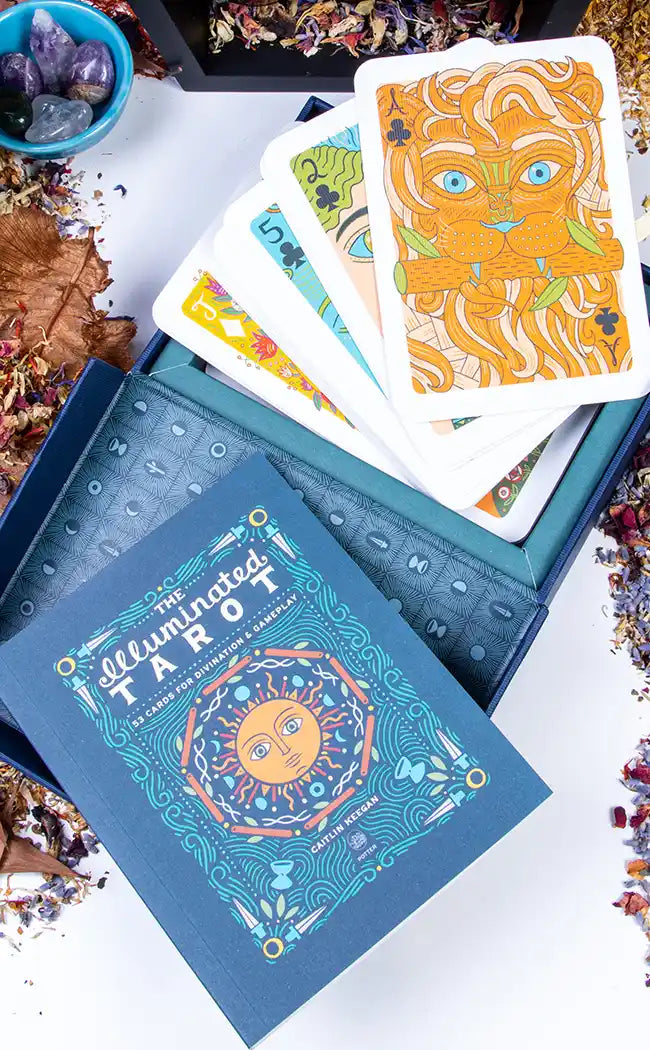 The Illuminated Tarot: 53 Cards for Divination & Gameplay (The Illuminated  Art Series)