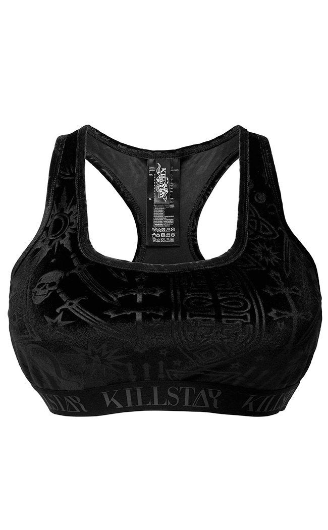 Goth Bitch Sports bra