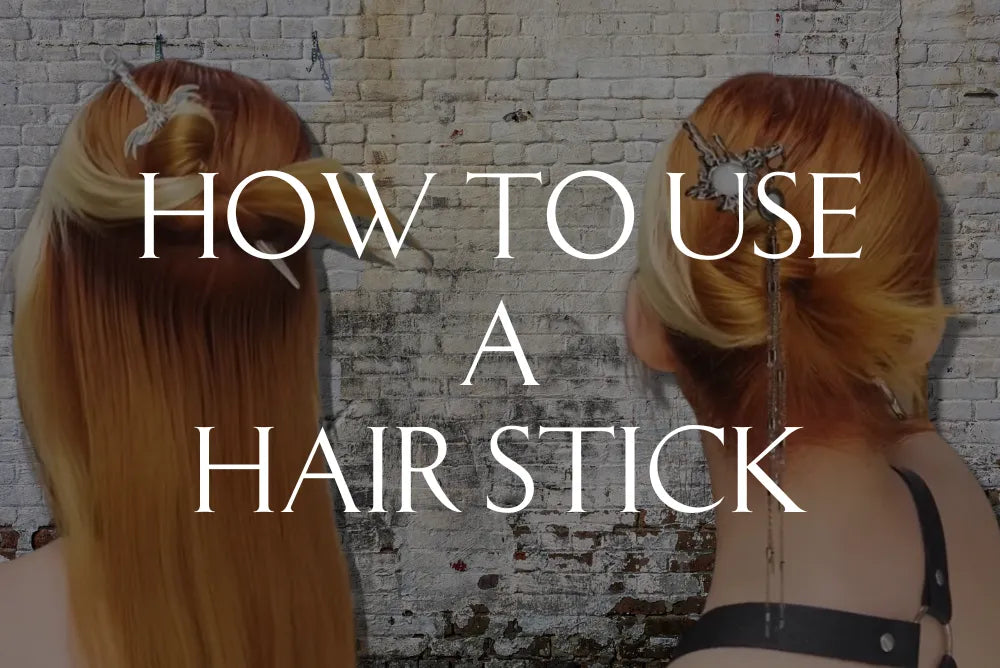 How To Use A Hairstick