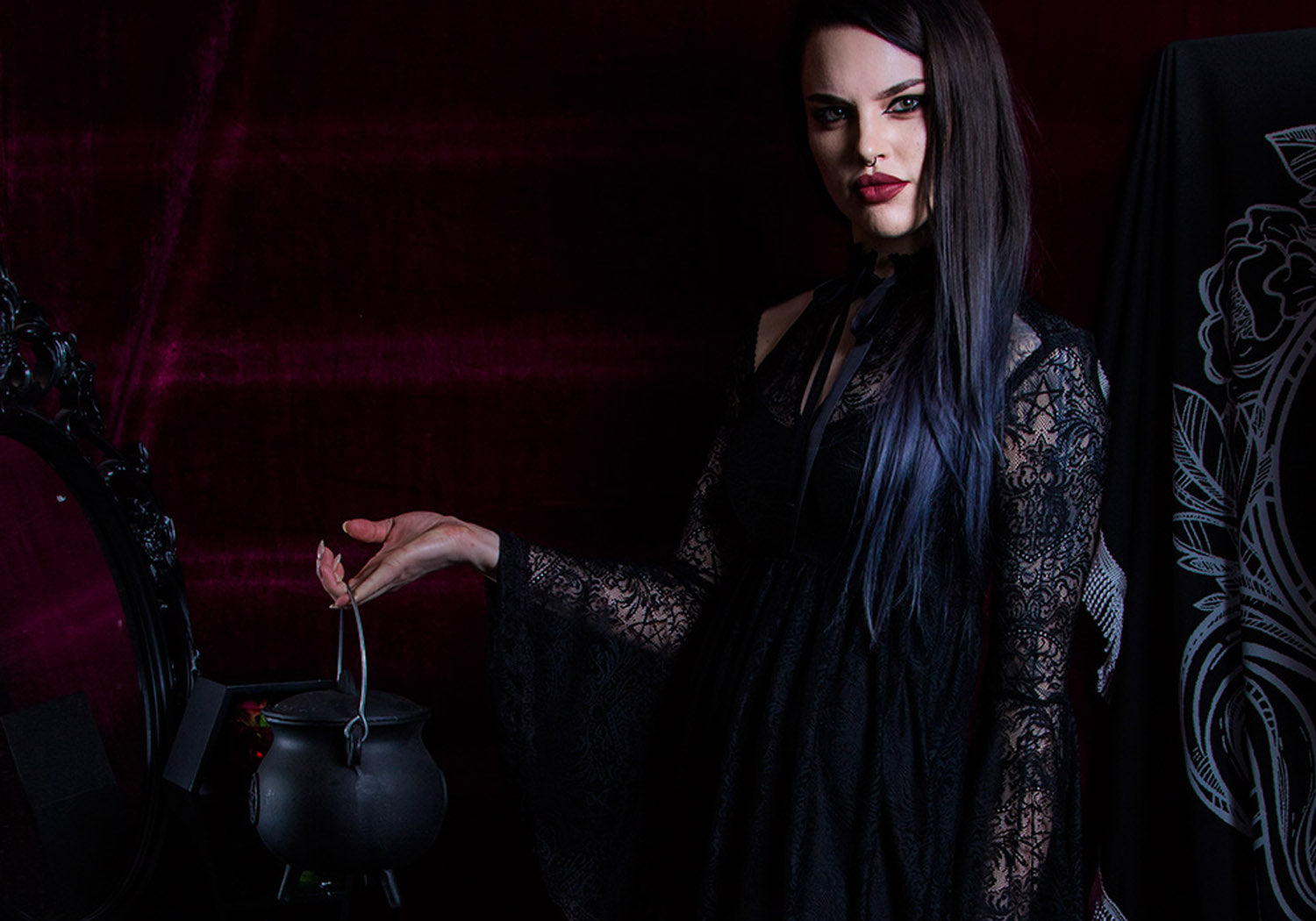 Darkly Delicious lookbook with Ashleigh