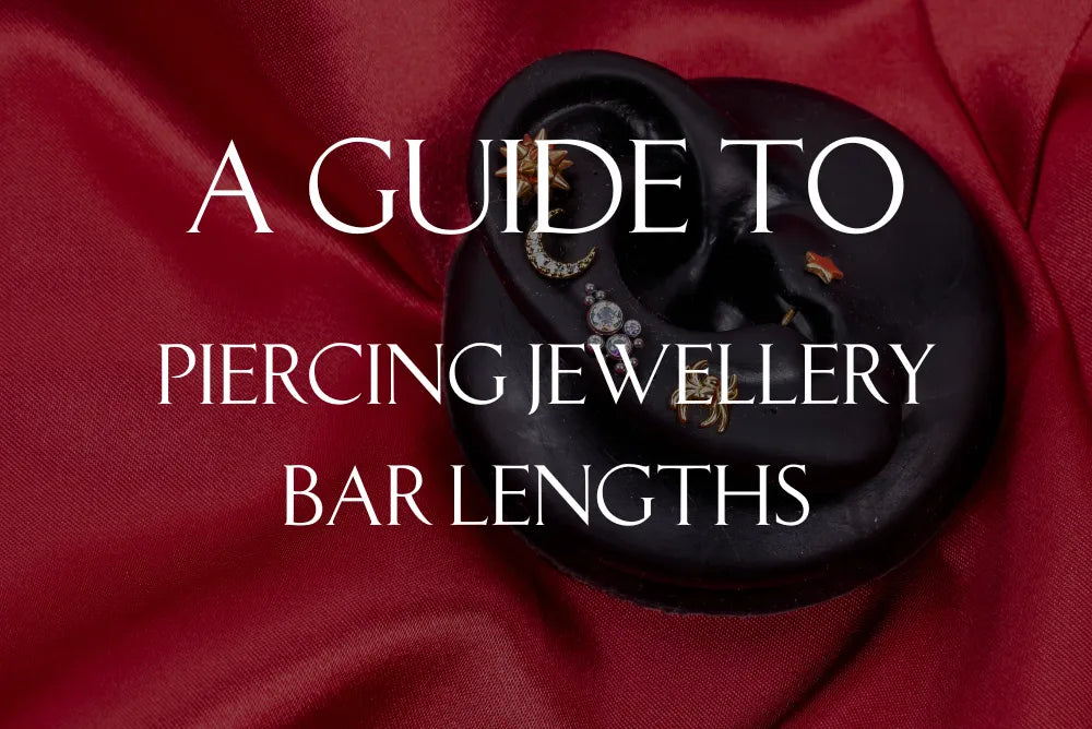 A Guide To Piercing Jewellery Bar Lengths