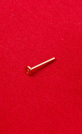 14K Gold Threadless Push In Backs