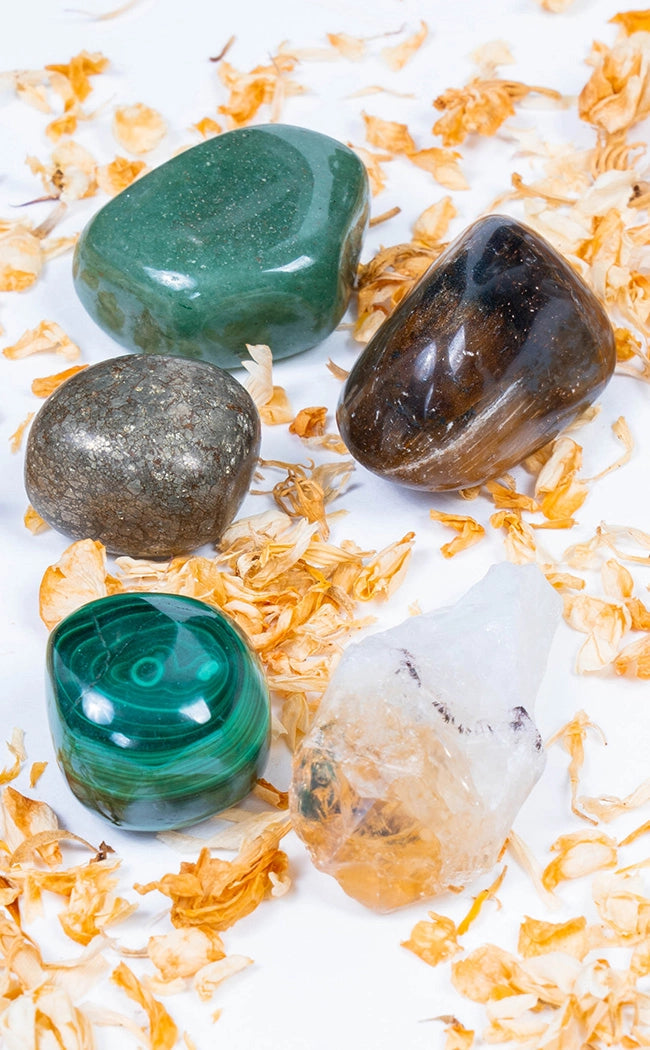 Crystal Bundle | Attracting Money-Tumble Stones-Tragic Beautiful