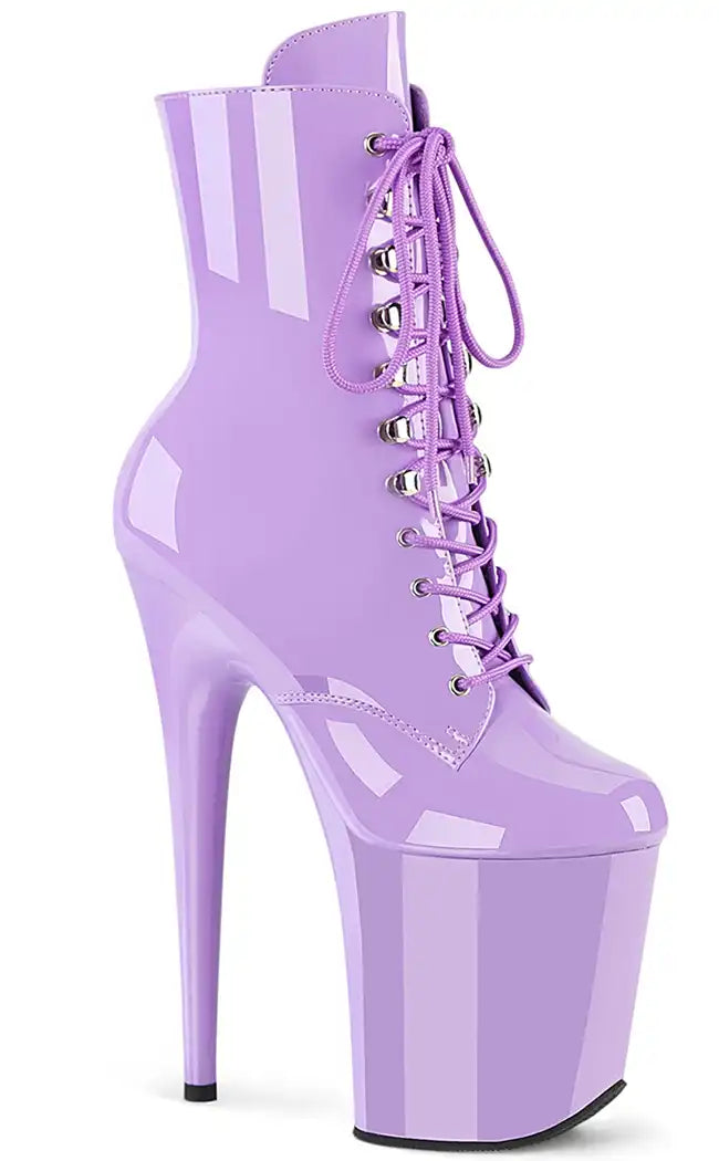 Pleaser 8 shop inch platform boots