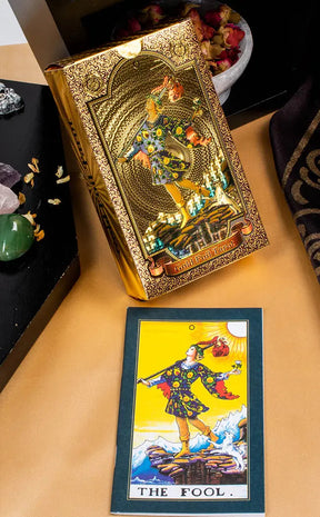 Gold Foil Tarot | Gold-Occult Books-Tragic Beautiful