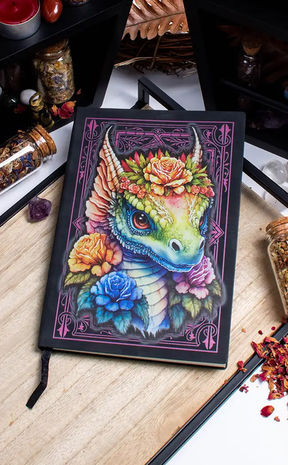 Griffin Dragon Notebook-Drop Dead Gorgeous-Tragic Beautiful