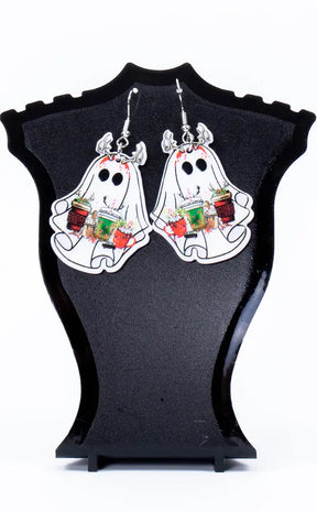 Haunted Holidays Earrings-Gothic Jewellery-Tragic Beautiful