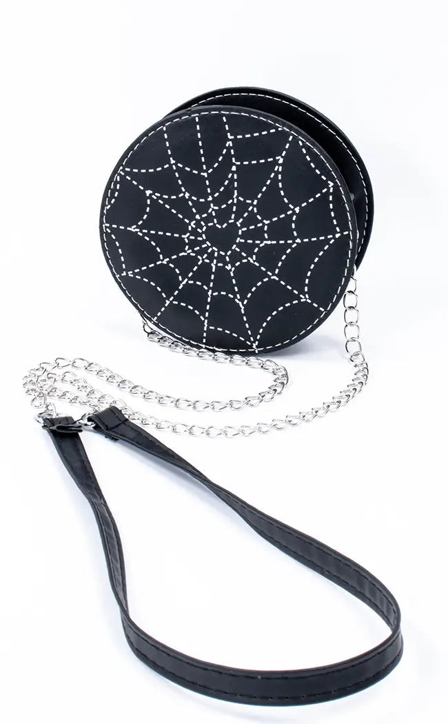 In Your Web Purse-Gothic Accessories-Tragic Beautiful