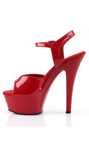 KISS-209 Red Patent Heels-Pleaser-Tragic Beautiful