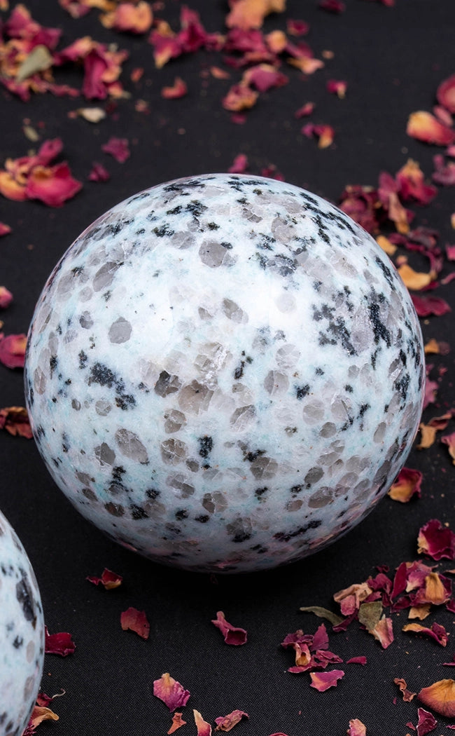 Kiwi Jasper Spheres-Crystals-Tragic Beautiful