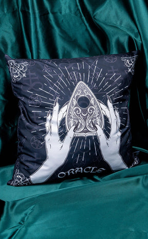 Oracle Cushion Cover-Drop Dead Gorgeous-Tragic Beautiful