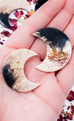 Palm Root Fossilised Crescent Moons-Crystals-Tragic Beautiful