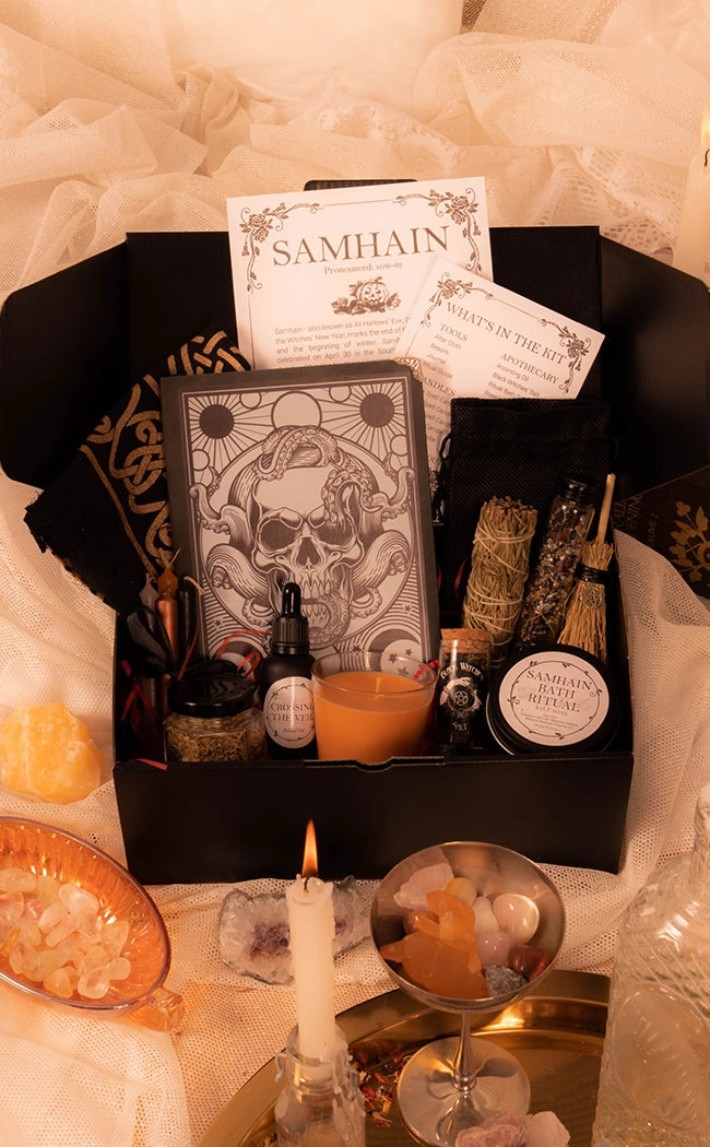 Samhain Sabbat Ritual and Tool Kit with Bath Ritual & Ancestor Ritual