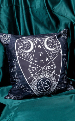 Speak To Me Cushion Cover-Drop Dead Gorgeous-Tragic Beautiful