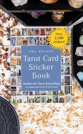 The Weiser Tarot Card Sticker Book-Occult Books-Tragic Beautiful