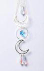 Triple Moon Gemstone Suncatcher-Gothic Gifts-Tragic Beautiful