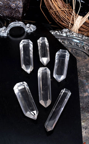 A Grade Clear Quartz Crystal Points | Tall-Crystals-Tragic Beautiful