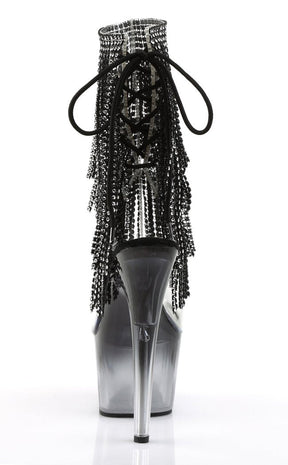 ADORE-1017RSFT Black Ankle Boots-Pleaser-Tragic Beautiful