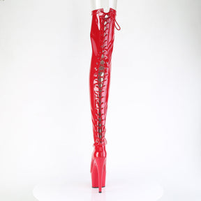 ADORE-3850 Red Patent Thigh High Boots