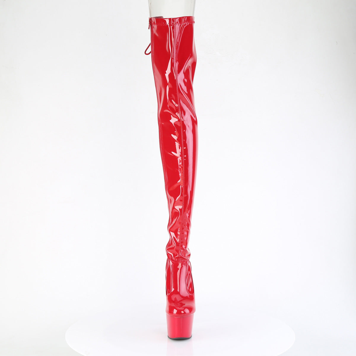 ADORE-3850 Red Patent Thigh High Boots