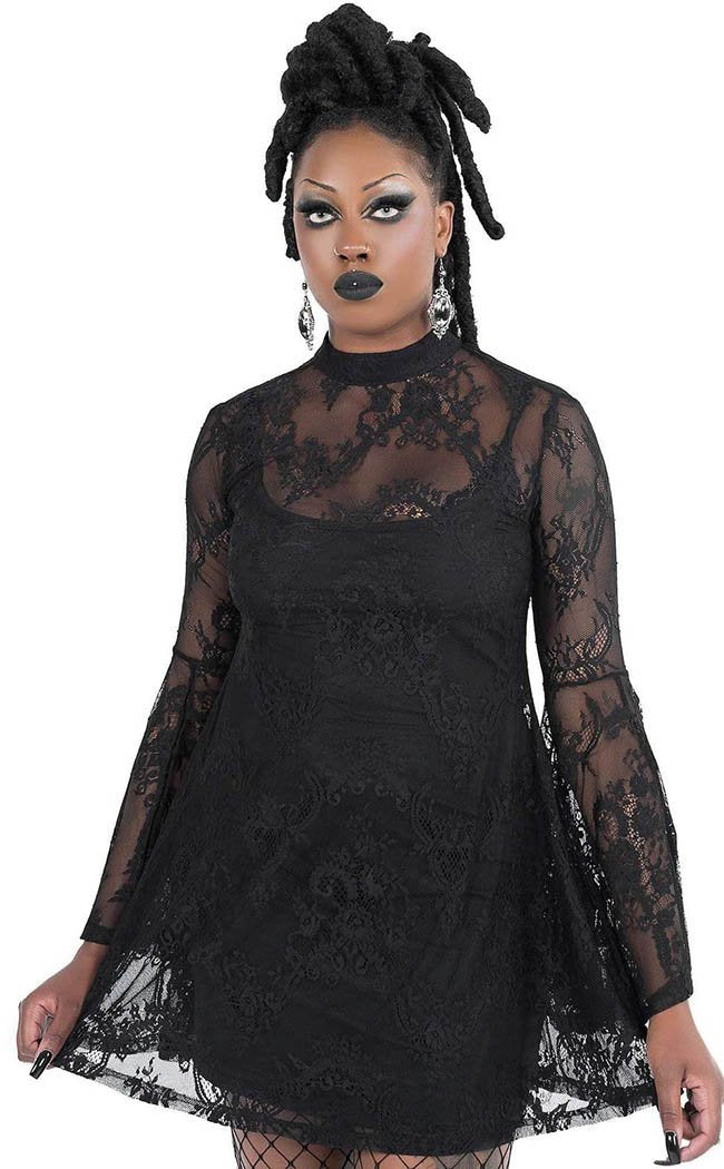 Alana Lace Dress-Killstar-Tragic Beautiful