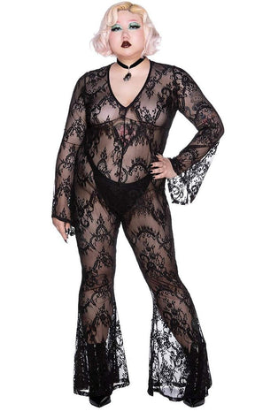 Alia Lace Jumpsuit-Killstar-Tragic Beautiful