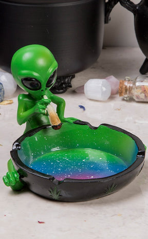 Alien Ash Tray-420-Tragic Beautiful