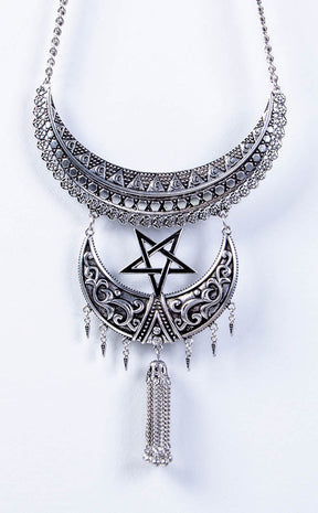 Ancestral Night Necklace | Silver-Killstar-Tragic Beautiful