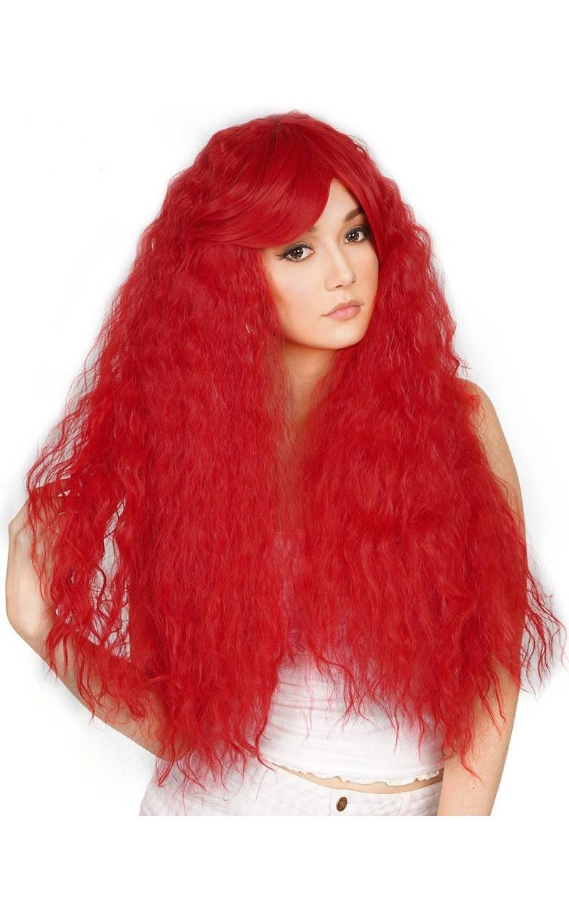 Ariel Long & Thick Wavy Red Wig-Rockstar Wigs-Tragic Beautiful