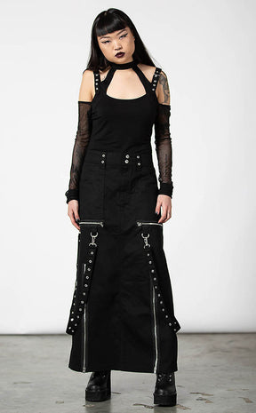 Arya Maxi Skirt-Killstar-Tragic Beautiful