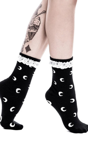 Aurora Ankle Socks-Killstar-Tragic Beautiful