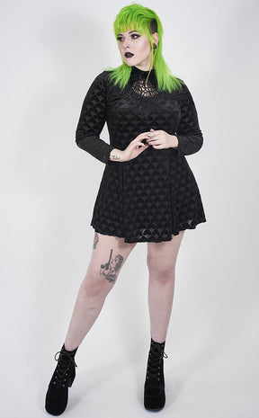 Bad Love Velvet Dress | Plus Size-Punk Rave-Tragic Beautiful