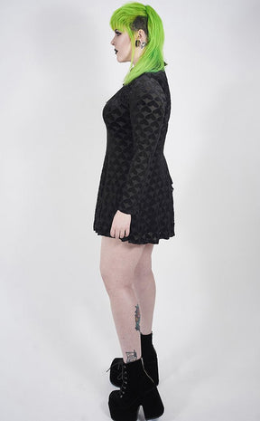 Bad Love Velvet Dress | Plus Size-Punk Rave-Tragic Beautiful