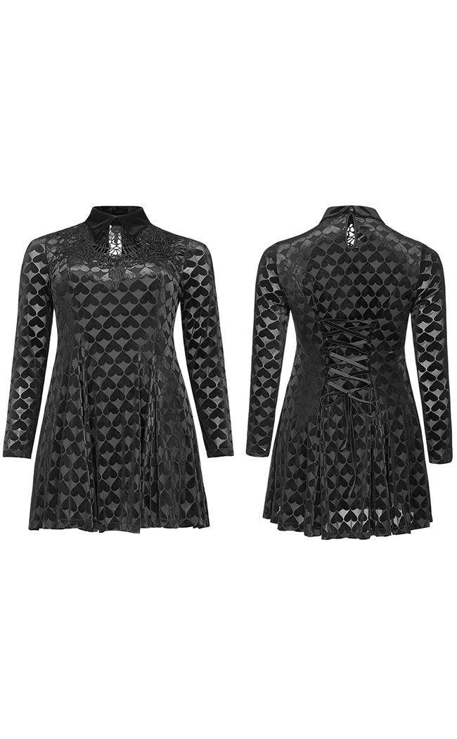 Bad Love Velvet Dress | Plus Size-Punk Rave-Tragic Beautiful