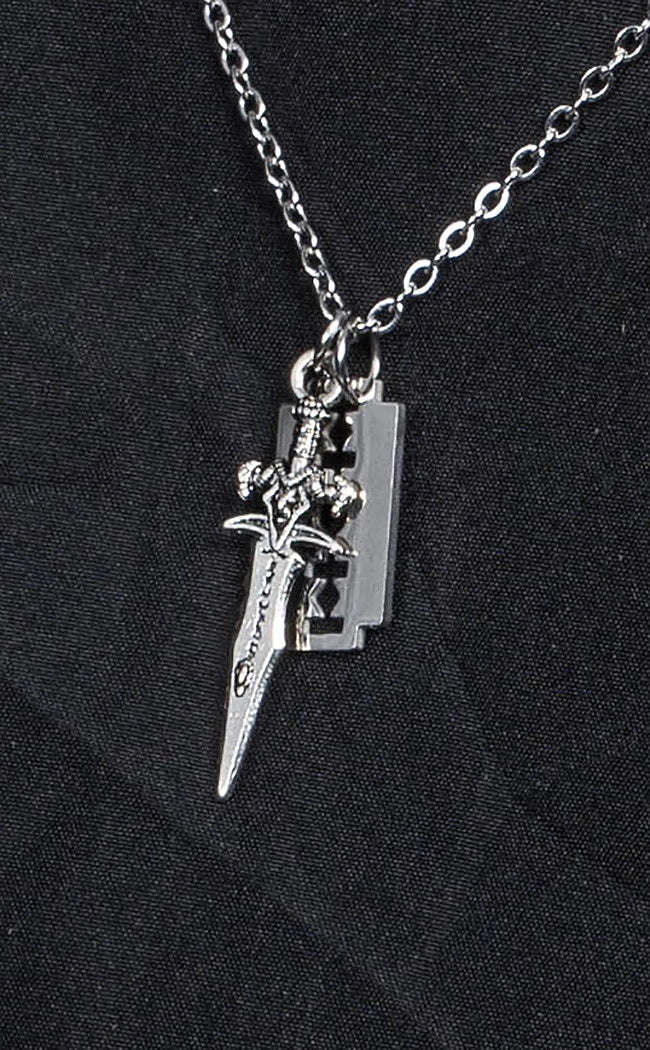 Baph-ame Razor Necklace