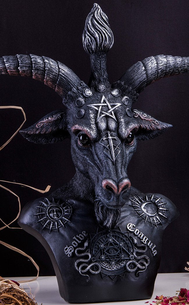 Baphomet Bust-Nemesis Now-Tragic Beautiful