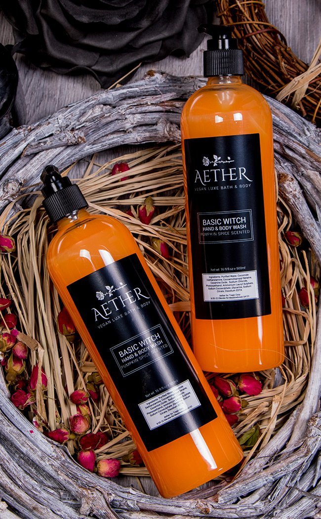 Basic Witch Pumpkin Spice Body Wash-Aether-Tragic Beautiful