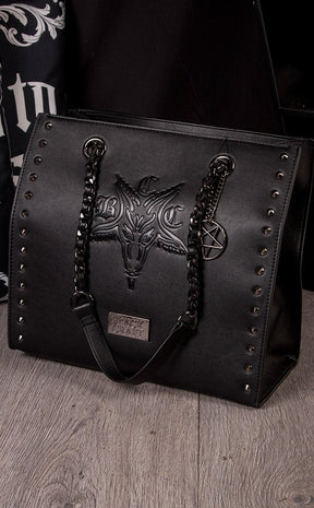 BCC Goat Studded Tote-BlackCraft-Tragic Beautiful