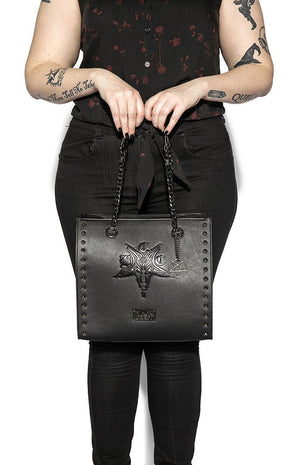 BCC Goat Studded Tote-BlackCraft-Tragic Beautiful