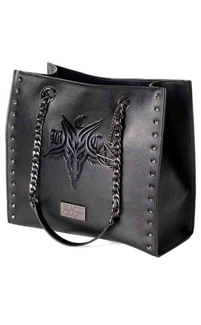 BCC Goat Studded Tote-BlackCraft-Tragic Beautiful