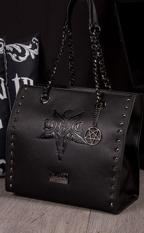 BCC Goat Studded Tote-BlackCraft-Tragic Beautiful