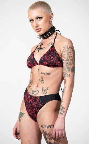 Beast Babe 2-Piece Swimsuit-Killstar-Tragic Beautiful